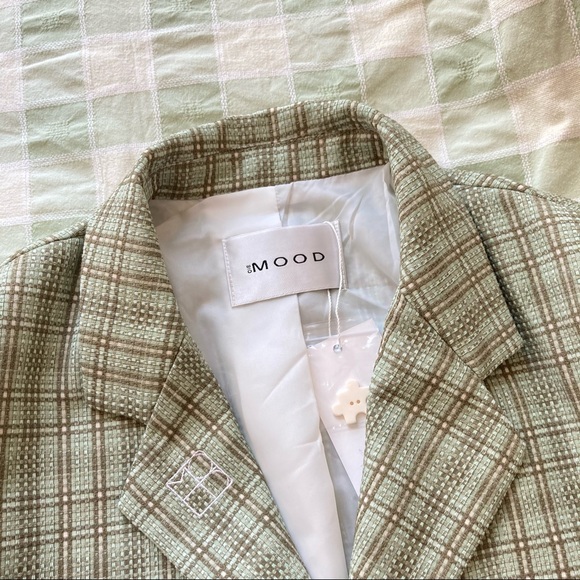 NWT | 310MOOD White Puzzle JOMO Blazer - Picture 7 of 7